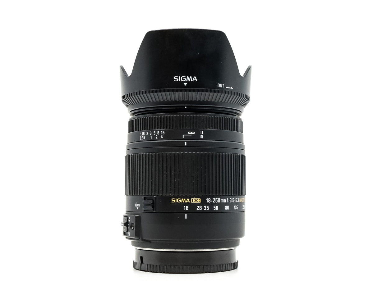 Sigma 18-250mm f/3.5-6.3 DC Macro HSM - Sony A Fit · imagen principal