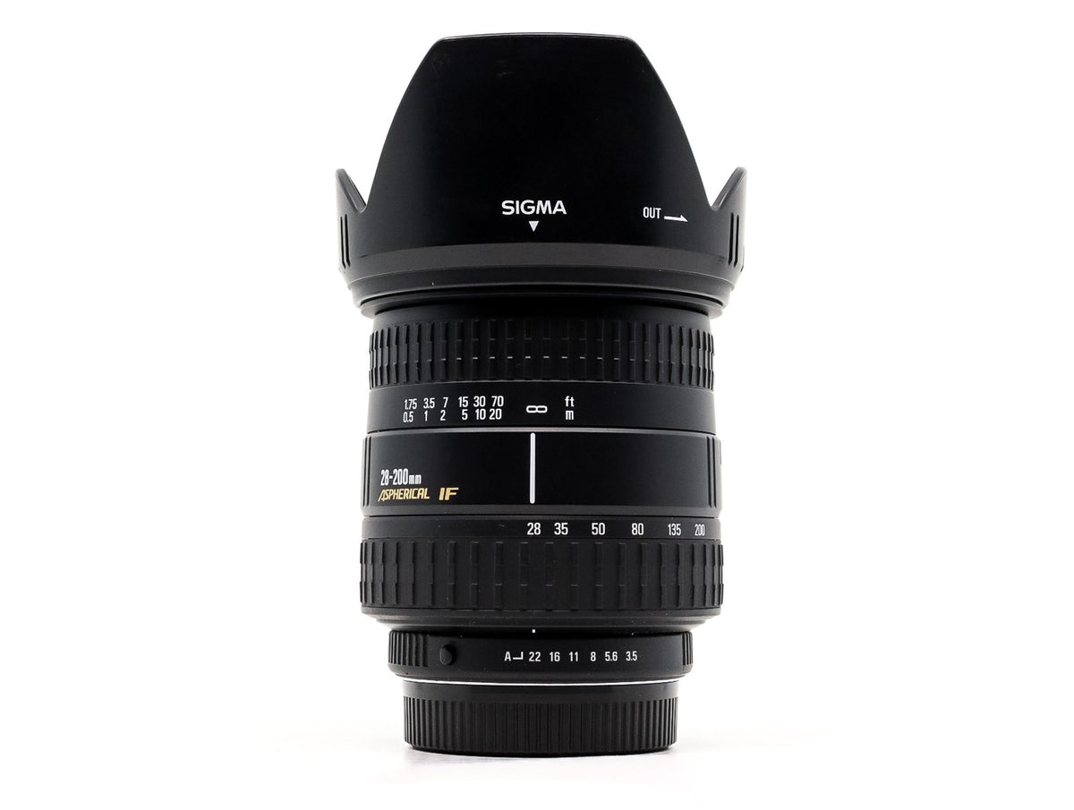 Sigma 28-200mm f/3.5-5.6 Aspherical IF Macro - Sigma SA Fit · imagen principal