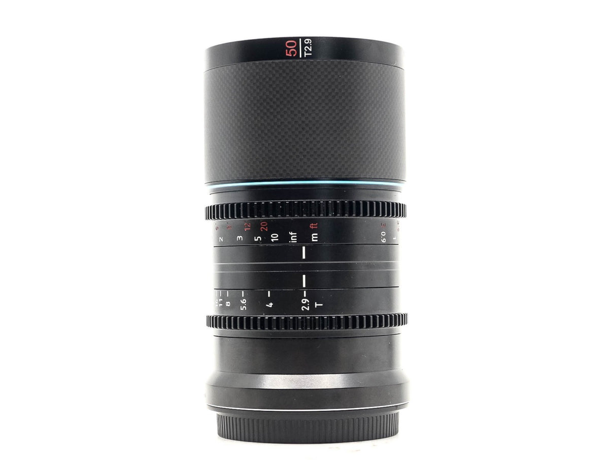 Sirui Saturn 50mm T2.9 1.6x Anamorphic [Neutral Flare] - Nikon Z Fit · imagen principal