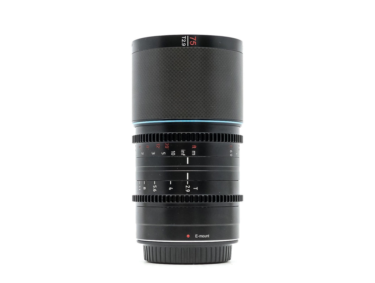 Sirui Saturn 75mm T2.9 1.6x Anamorphic [Neutral Flare] - Sony FE Fit · imagen principal
