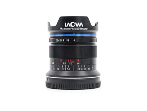 Venus Laowa 14mm f/4 Zero-D FF RL - L Fit