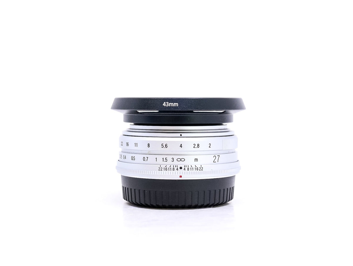 Voigtlander Ultron 27mm f/2 - Fujifilm X Fit · imagen principal