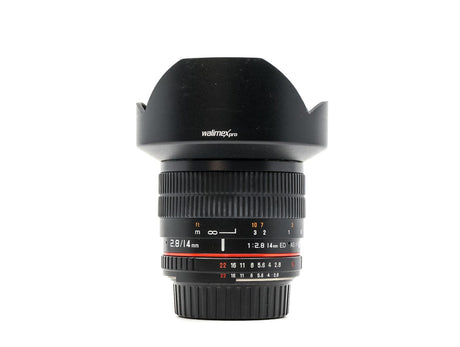 Walimex Pro 14mm f/2.8 ED AS IF UMC AE - Nikon Fit