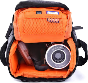 FOSOTO Funda Cámara Digital Compacta Compatible con Sony A600 A5100, Canon PowerShot SX620 SX730 G7X, Nikon A1000 W100, Panasonic TZ90 TZ70 TZ80, FUJIFILM X-T20 X-A5