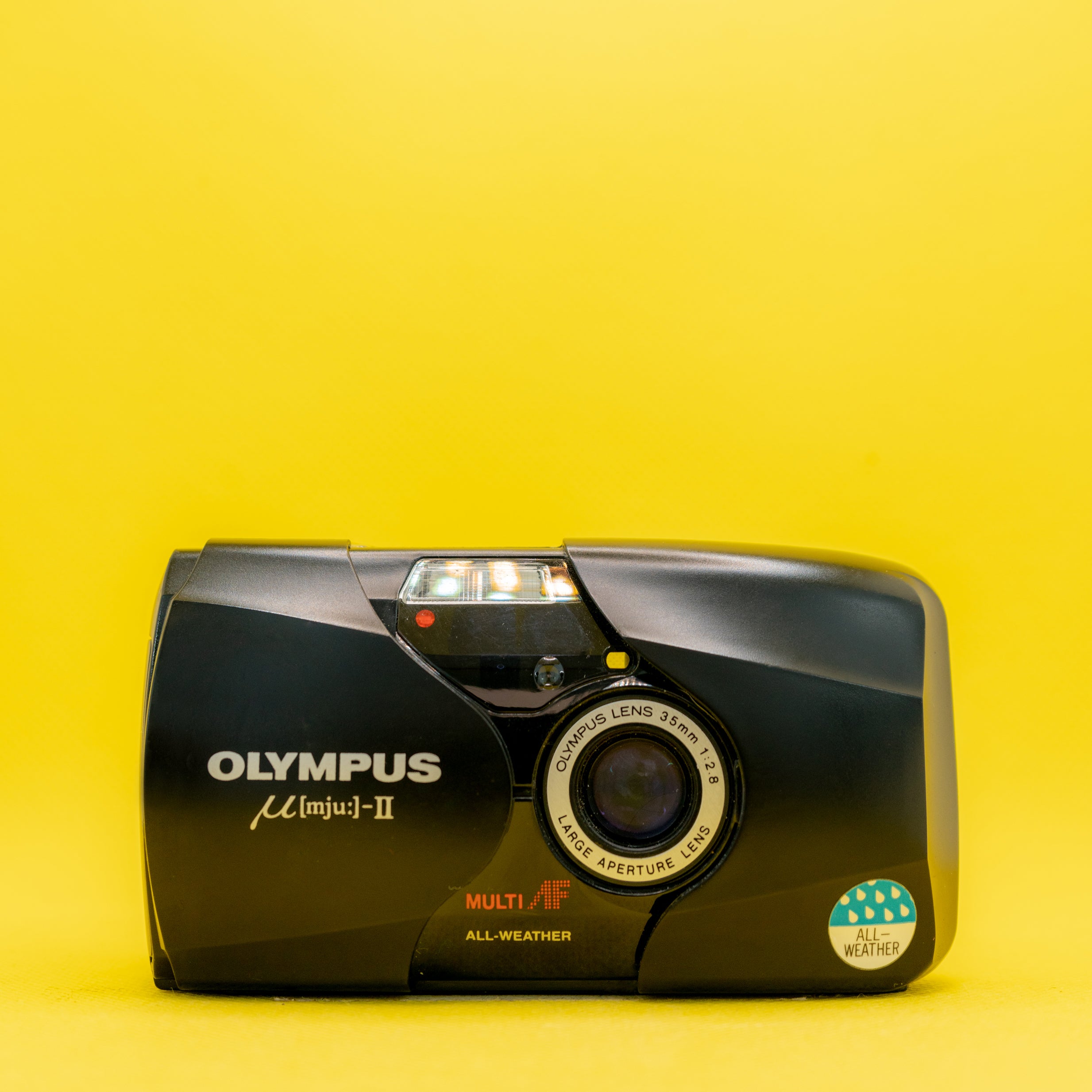 Olympus MJU II (GRAY) Version F2.8 - Premium 35mm Point And Shoot