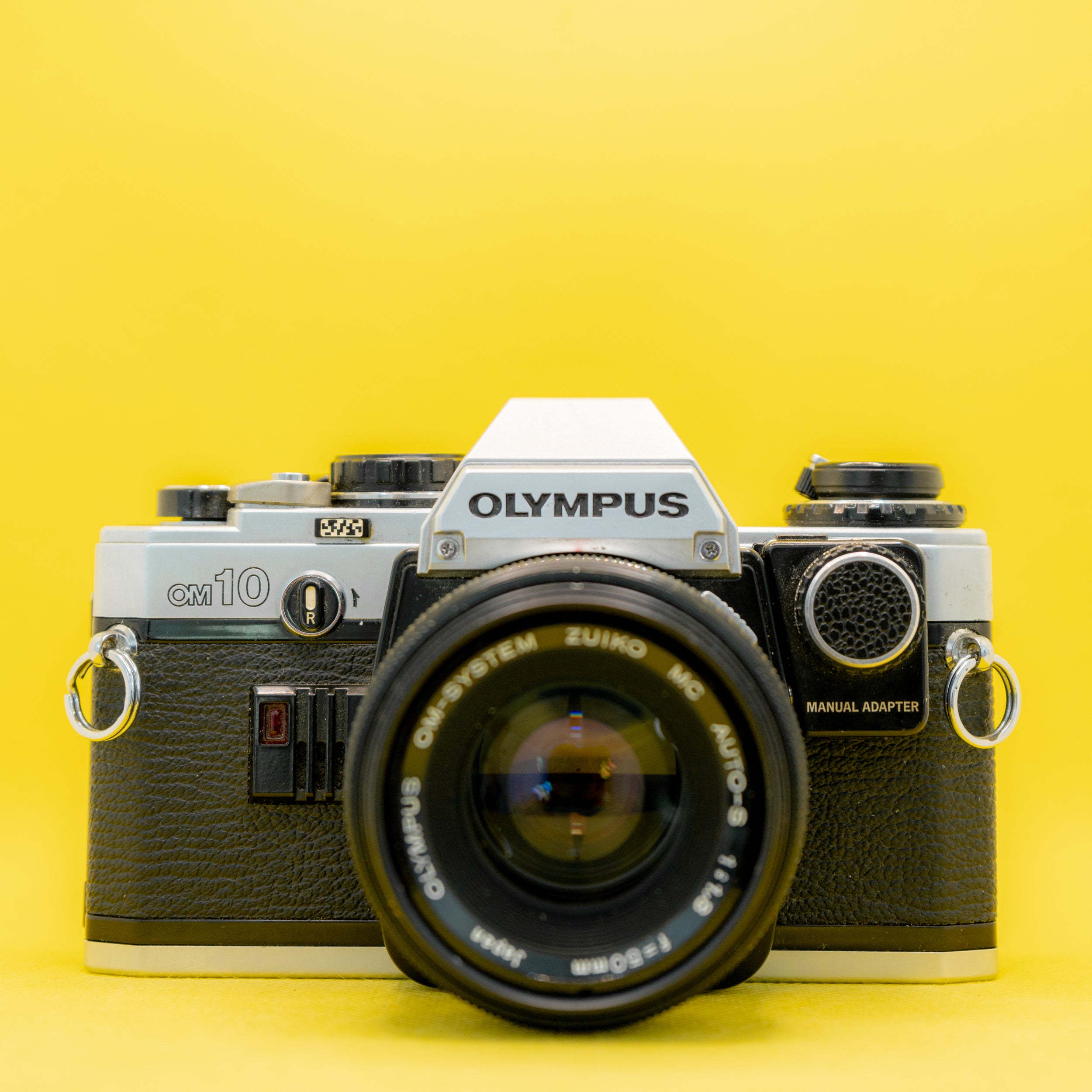 Olympus Om10 Lens Vintage Olympus Film Camera Olympus OM10 White