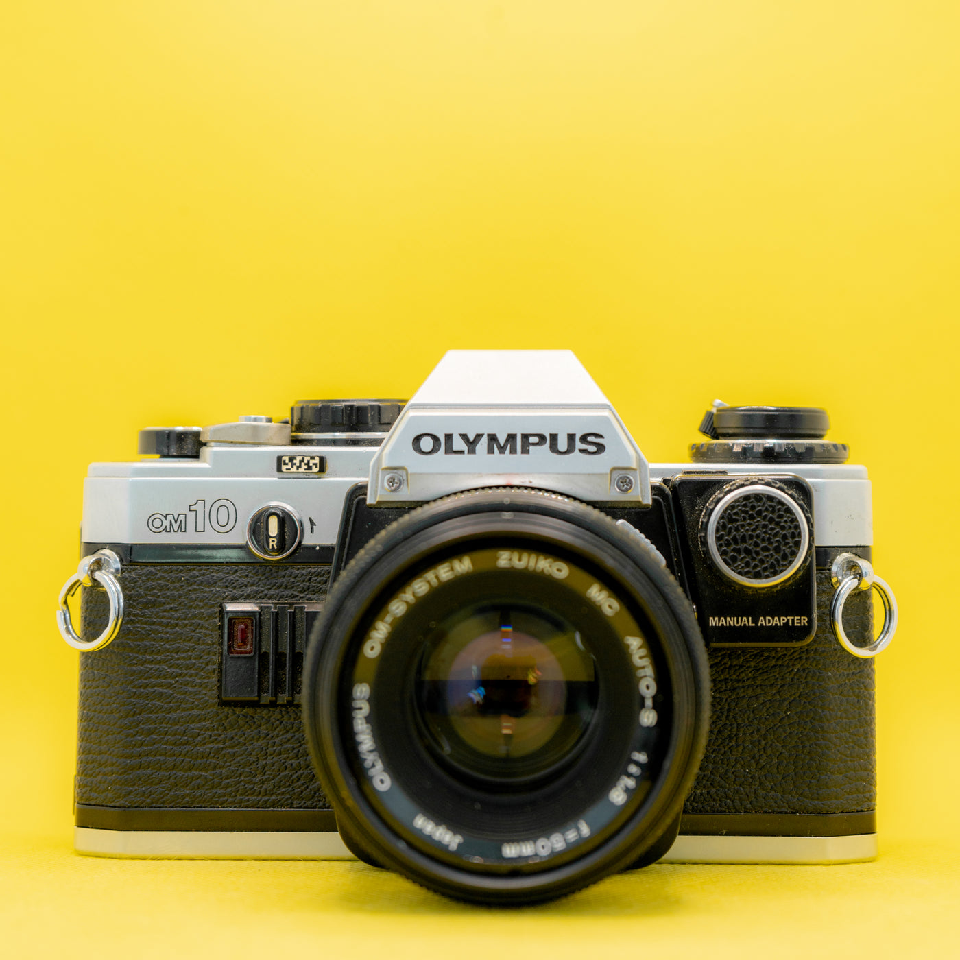 Olympus OM10 + Zuiko 50mm 1.8 - 35mm SLR Vintage Film Camera - Not Manual Adapter included * · main image