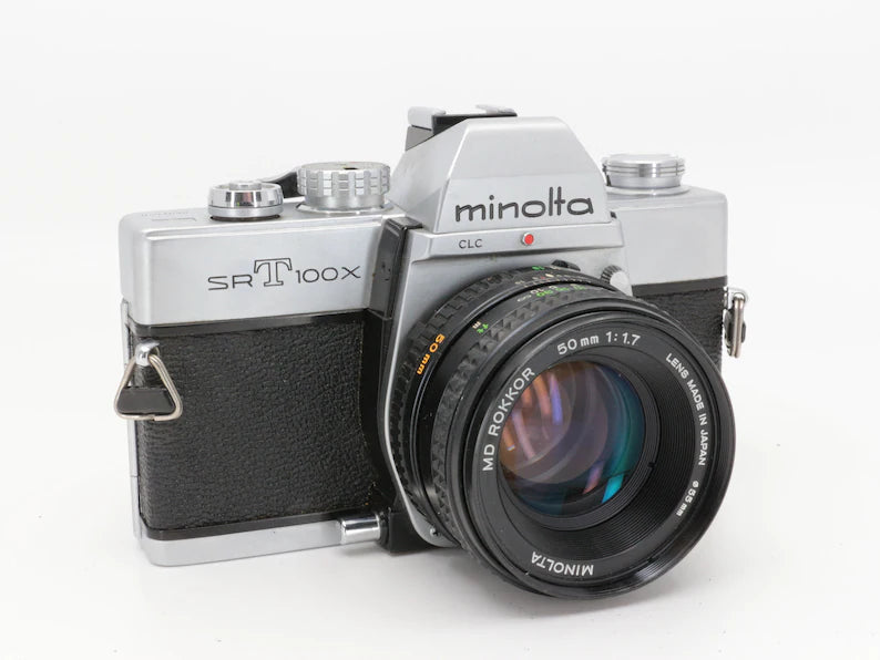 Minolta SrT100x - 35mm Film Camera w/ 50mm MD 1.7 | Cámara Analógica Vintage | Minolta · imagen principal