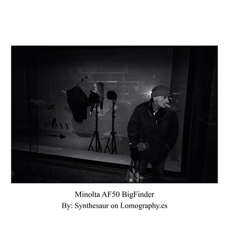 Minolta AF35 Big Finder - Cámara Analógica de 35mm Vintage Compacta